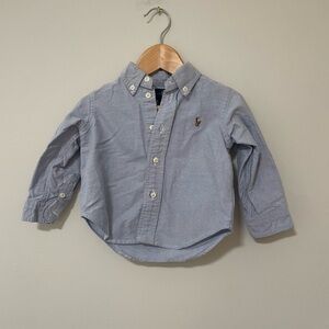 Ralph Lauren Light Blue Button-Down Shirt